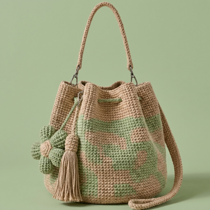 Crochet Flower Bag